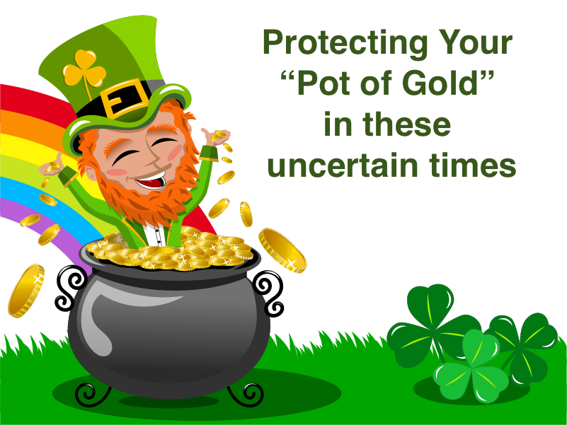 We Are Living In Uncertain Times - Saint Patrick (801x601), Png Download