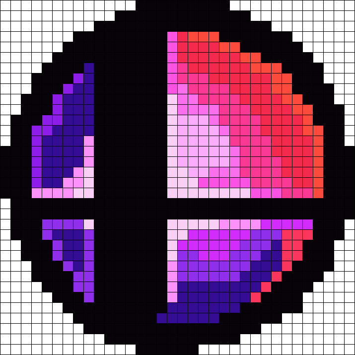 Super Smash Bros Smash Ball Perler Bead Pattern / Bead - Minecraft Pixel Art Super Smash Bros (715x715), Png Download