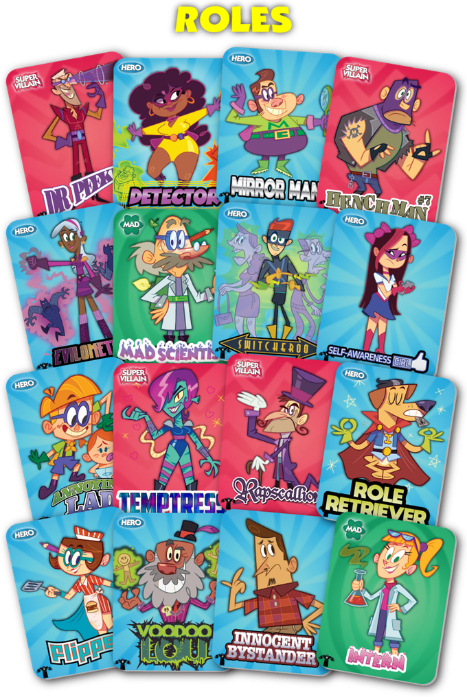 The Kickstarter Campaign Includes Stretch Goals For - One Night Ultimate Super Villains (680x1016), Png Download