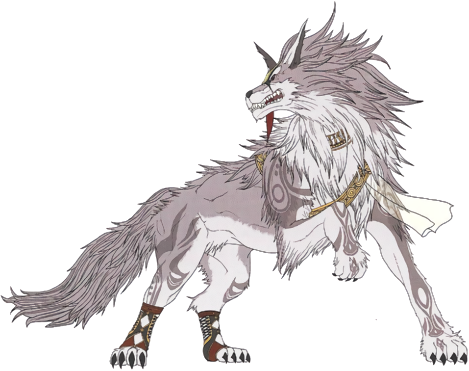 Drawn Werewolf Axe - Fire Emblem Wolf Laguz (957x756), Png Download