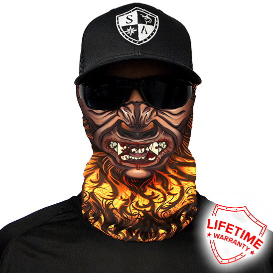 Werewolf - Tough Guy Face Shield (548x548), Png Download