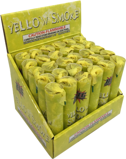 Yellow Smoke Stick - Colored Smoke (800x800), Png Download