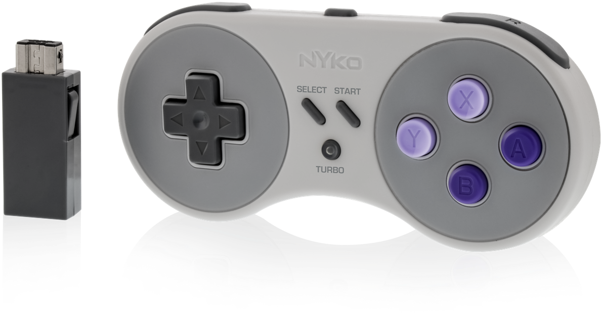 Super Miniboss For Snes Classic Edition - Snes Classic Wireless Controller (1024x768), Png Download