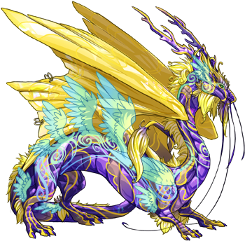 13167456 350 - Water Dragon Flight Rising (350x350), Png Download