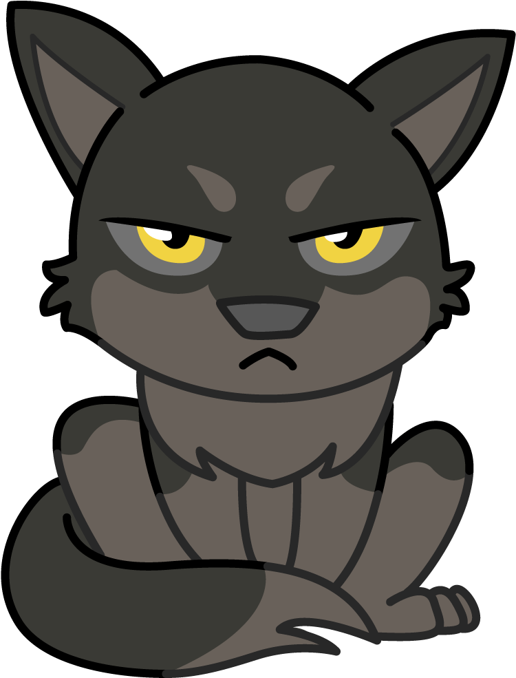 Rori Chibi By Paranoid Android Fur Affinity - Wolf Chibi (1000x1000), Png Download