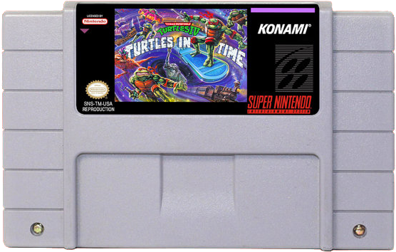 To Distance Itself From Its European And Japanese Siblings, - Teenage Mutant Ninja Turtles Iv: Turtles In Time [snes (570x456), Png Download
