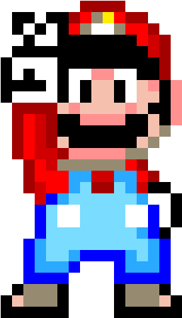 Download Mario 16 Bit Super Mario World Pixel Png Image With No Background Pngkey Com