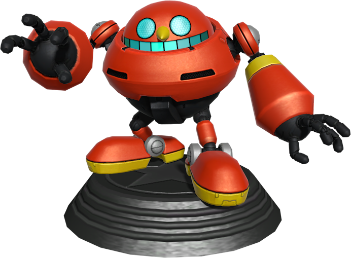 Sonic Generations Egg Pawn Statue - Sonic Generations Egg Pawn (692x509), Png Download
