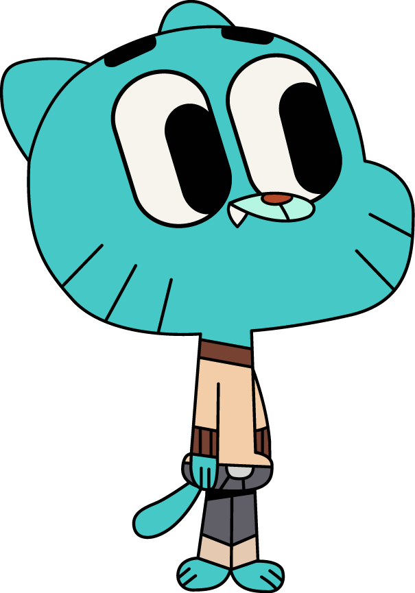 Gumball - Gumball Watterson (605x865), Png Download
