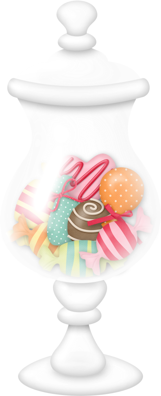 Фото, Автор Ladylony На Яндекс - Dibujo De Jarron Con Dulces (536x1280), Png Download