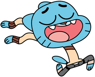 El Increible Mundo De Gumball Gumball (400x311), Png Download
