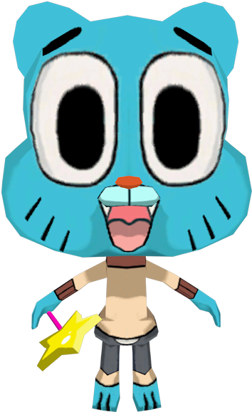 Download Zip Archive - Gumball Fusionfall Heroes (750x650), Png Download