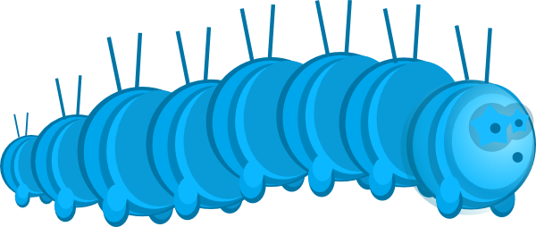 How To Set Use Caterpillar Svg Vector (600x254), Png Download