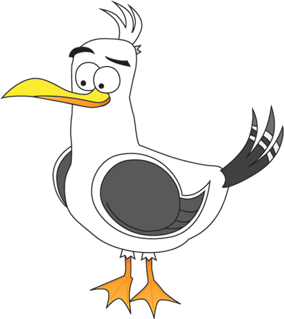 Vector Library Sonny The Avatar Monthly Magazine - Transparent Background Seagull Clip Art (1134x1134), Png Download