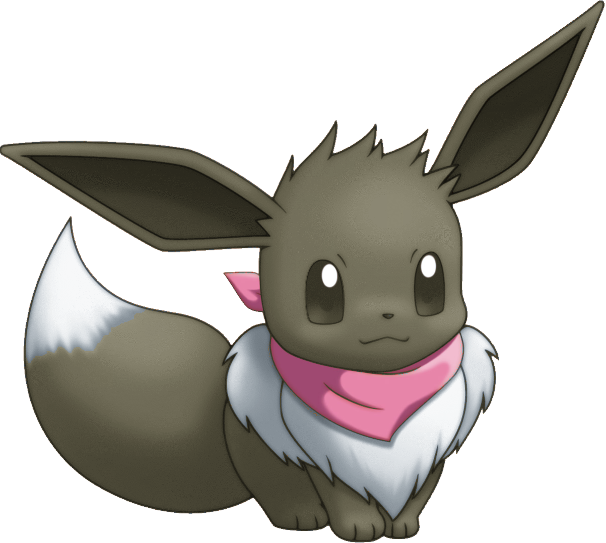 Shiny Eevee Png - Eve From Pokemon (1203x1078), Png Download