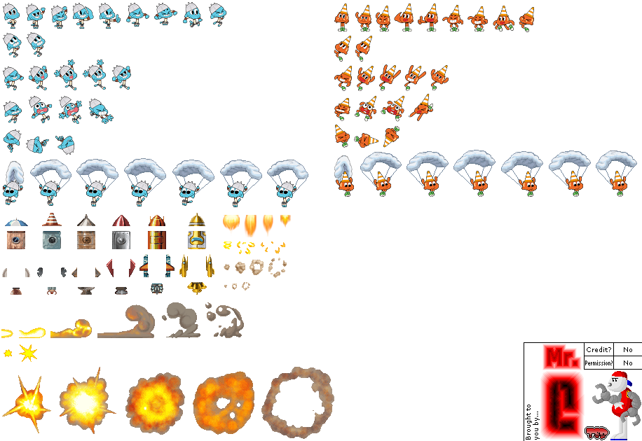 Click For Full Sized Image Gumball & Darwin - Amazing World Of Gumball Sprites (916x630), Png Download