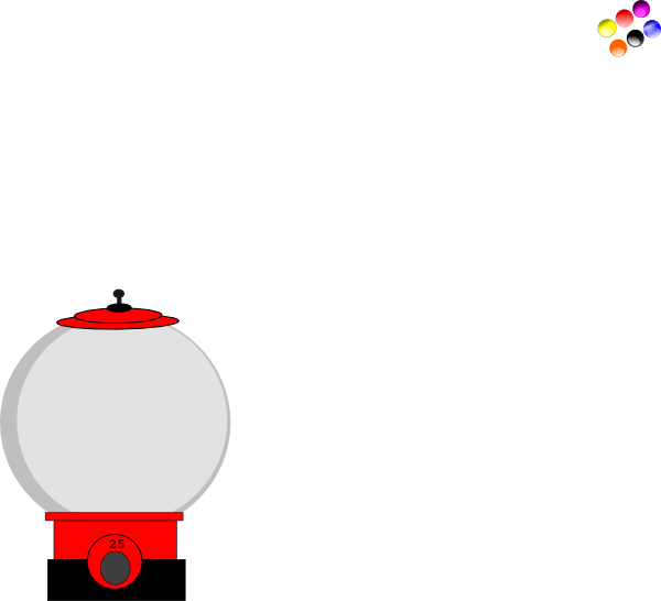 Download Gumball Clipart Cartoon - Empty Gumball Machine Png PNG Image with  No Background 