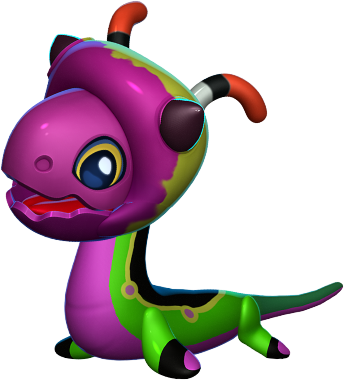 Caterpillar Dragon Baby - Portable Network Graphics (1111x1227), Png Download