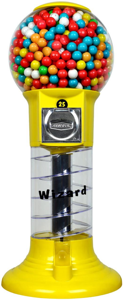 Global Gumball Bulk Vending Machine - Spiral Gumball Machine (550x1302), Png Download
