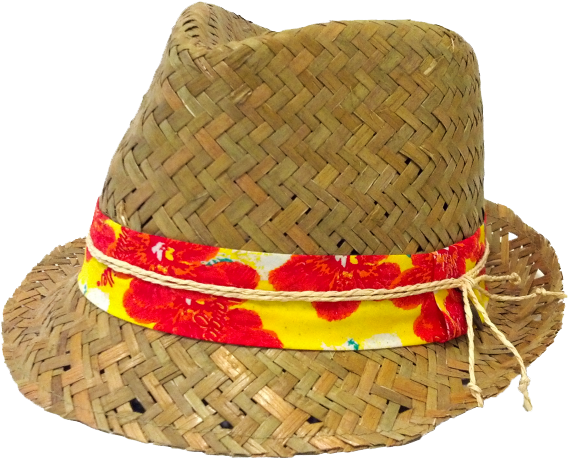 Hat Transparent Straw - Straw Hat Png (600x600), Png Download