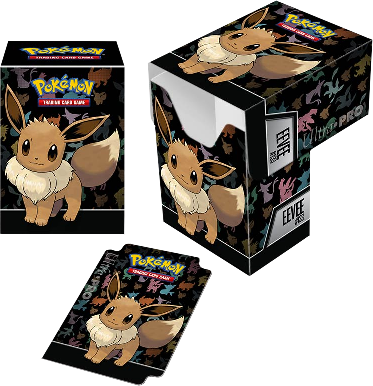 Pokemon - Pokemon Deck Box Eevee (746x771), Png Download