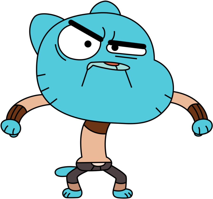 Clipart Resolution 924*864 - Amazing World Of Gumball Gumball Scared (924x864), Png Download