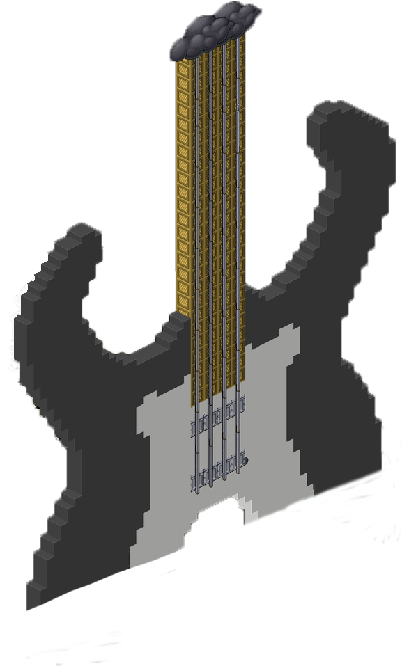 Guitarra - Axe (1151x1200), Png Download