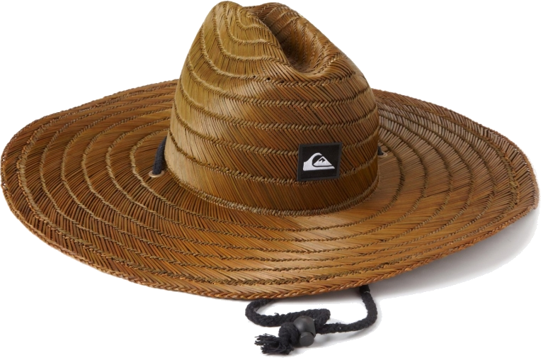 Quiksilver Hat - Pierside Lifeguard - Brown (764x505), Png Download