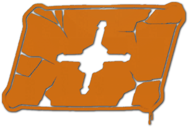 Shield Png For Free Download On - Spray Do Reinhardt Overwatch (400x344), Png Download