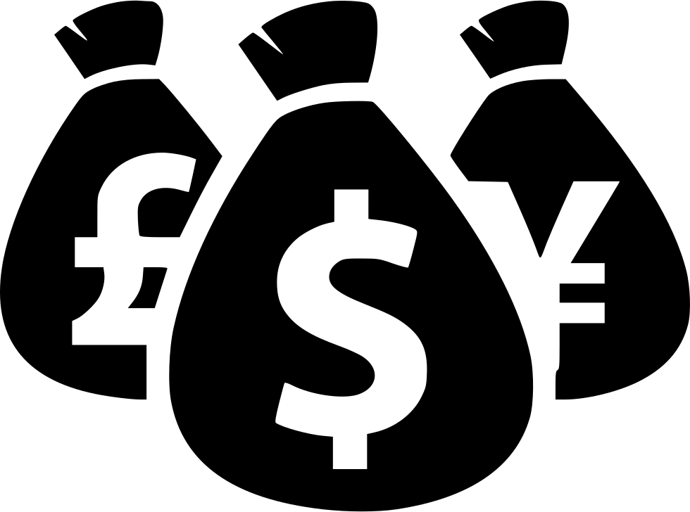 Dollars Comments - Bags Of Money Silhouette (980x728), Png Download