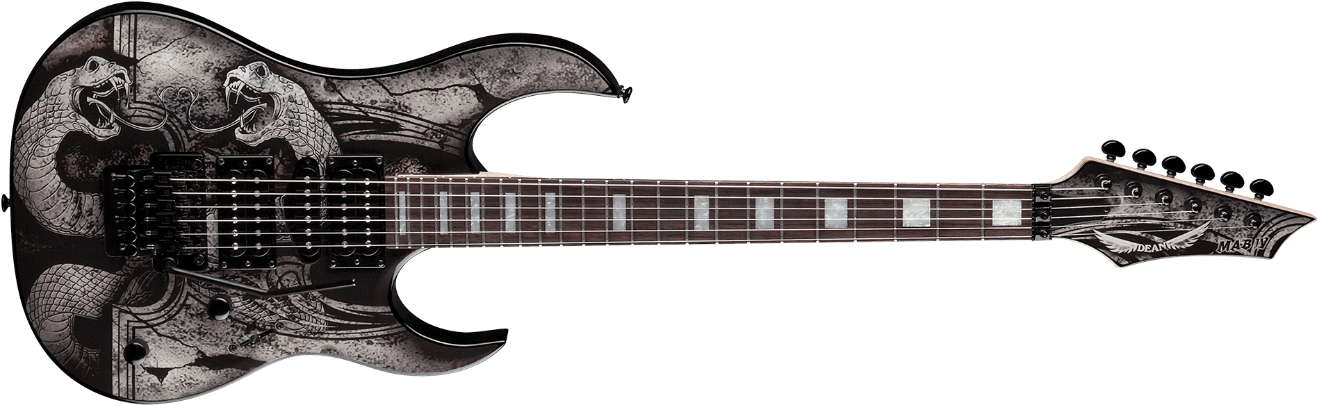 Dean Guitars Image - Dean Guitars Michael Angelo Mab4 Gauntlet (2000x702), Png Download