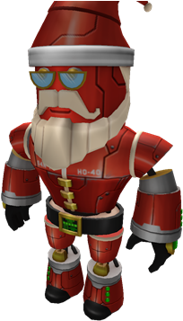 Image Stock Evil Robot Roblox - Robot Santa Roblox (420x420), Png Download