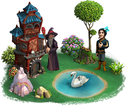 Location Swan Lake - Knight (420x344), Png Download