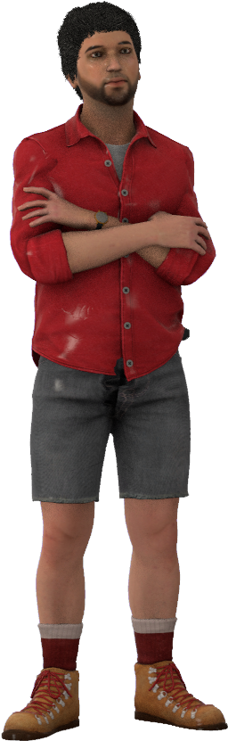 Kenny Riedell Friday The 13th The Game - Kenny Friday The 13th (395x860), Png Download