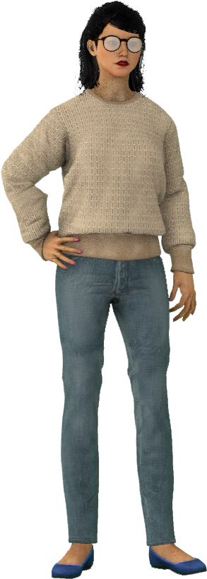 Deborah Kim Friday The 13th The Game - Friday The 13th The Game Deborah Kim (383x874), Png Download