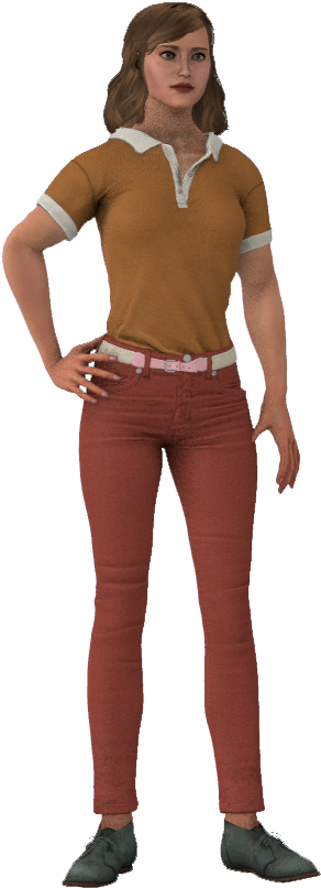 Jenny Myers Friday The 13th The Game - Friday The 13th The Game Jenny Myers (373x848), Png Download