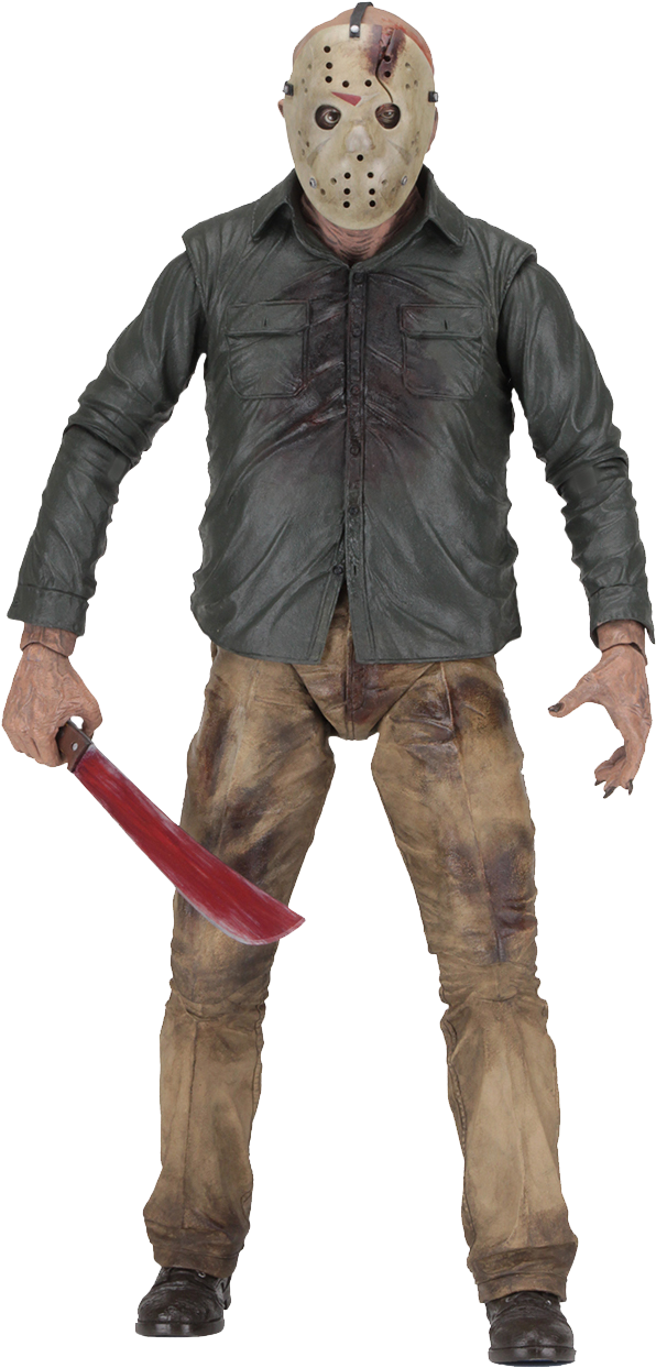 Friday The 13th - Jason Voorhees Figure Neca - Free Transparent PNG