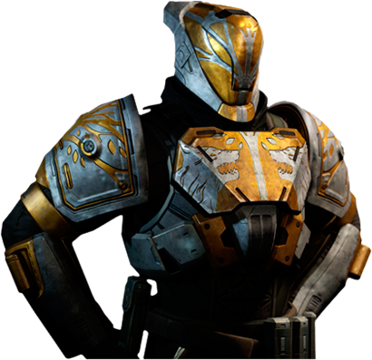 Lord Saladin Render - Destiny Lord Saladin Png (410x397), Png Download