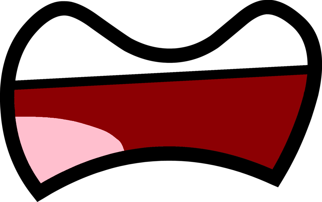 Big Frown Mouth Open Ii Style - Sad Mouth Clip Art (1127x708), Png Download