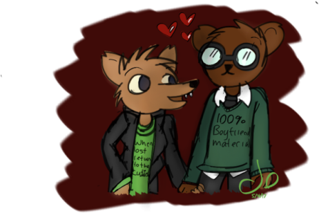 This Is A Thing That Was Requested By Someone - Cartoon (500x313), Png Download