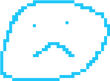 Frown - Sans Head Png (430x350), Png Download