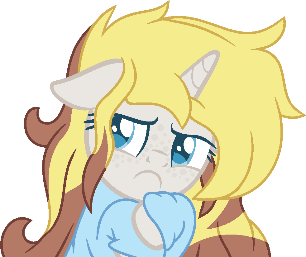 Bezziie, Base Used, Clothes, Female, Frown, Mare, Oc, - Cartoon (1004x826), Png Download