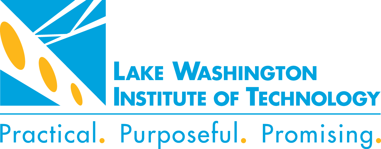 High Res Png - Lake Washington Institute Of Technology Logo (1222x478), Png Download