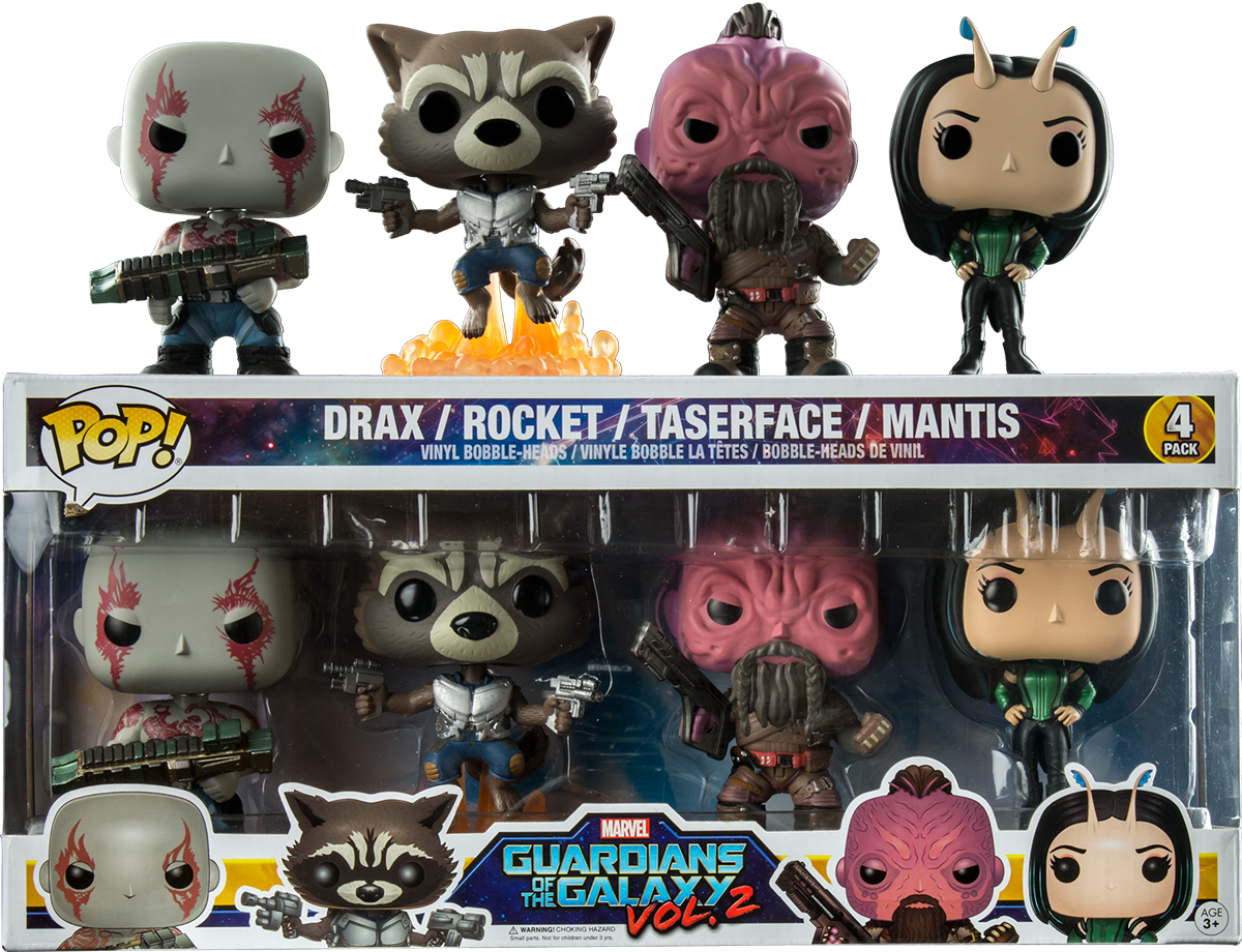 Guardians Of The Galaxy - Funko Pop 2 Pack (1200x920), Png Download
