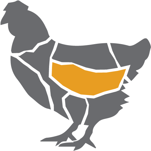 Chicken Wing - Chicken Breast Clipart Png (601x601), Png Download