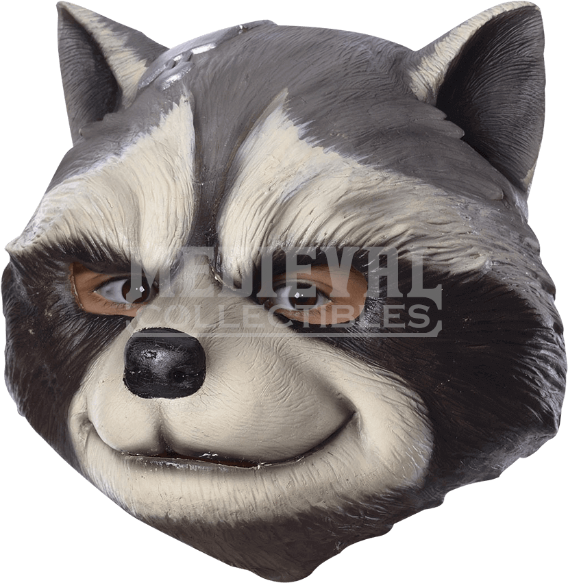 Kids Rocket Raccoon Mask - Rocket Raccoon Mask (850x850), Png Download