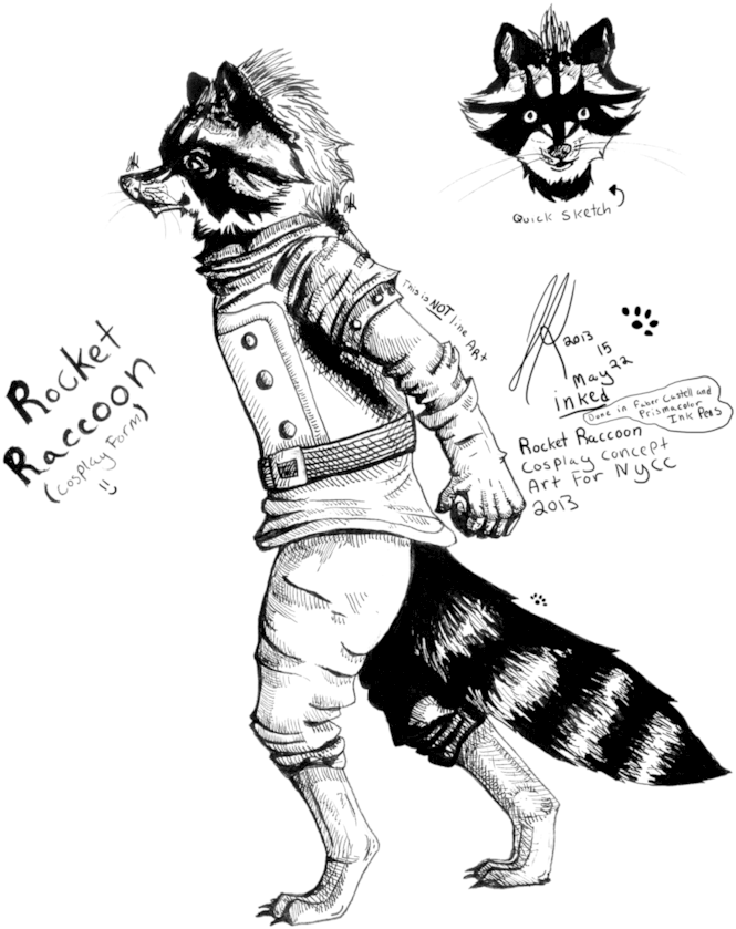 Rocket Inked By Spiritinspace - Illustration (773x1033), Png Download