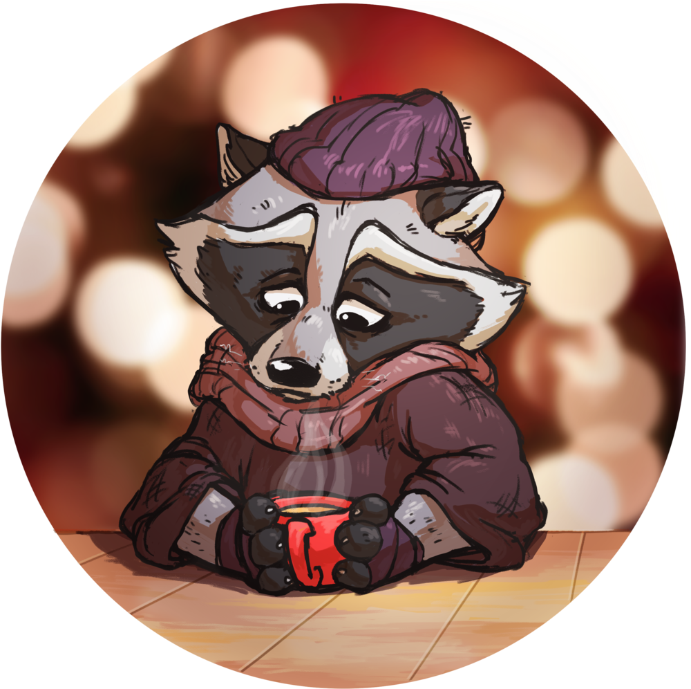 Poor Coon - Portable Network Graphics (1000x1006), Png Download