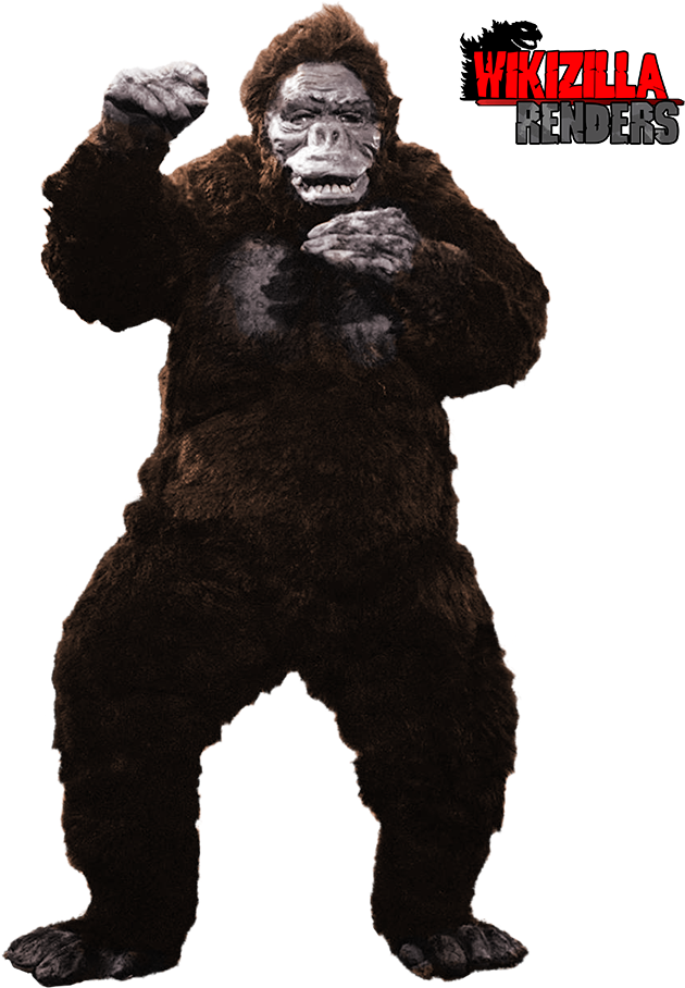 King Kong Render By - King Kong 1962 (687x907), Png Download