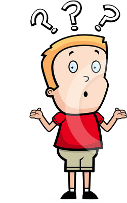 Royalty Free Confused Clipart Illustration 215196 - Confused Cartoon Boy (400x420), Png Download